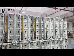 야외 960 시리즈 철 LED 디스플레이 야외 방수 광고 설치가 쉽다