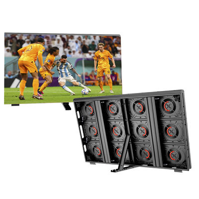 철 또는 알루미늄 캐비닛 LED 스크린 경기장 밝기 5000-8000cd / M2