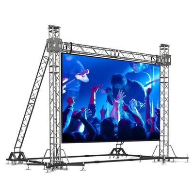 슬림 경량 렌터 야외 LED 디스플레이 1R1G1B1W SMD1921 LED 스크린 임대