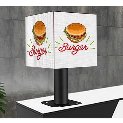 IP31 마법 큐브 상업용 LED 디스플레이 철 밀폐 캐비닛과 1/32 스캔