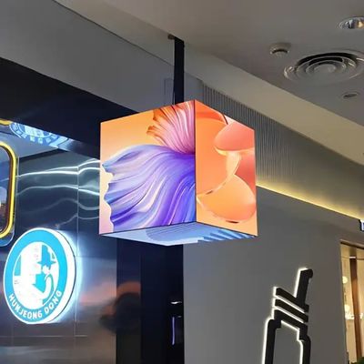 상업용 HD IP31 5면 LED 마법 큐브 디스플레이