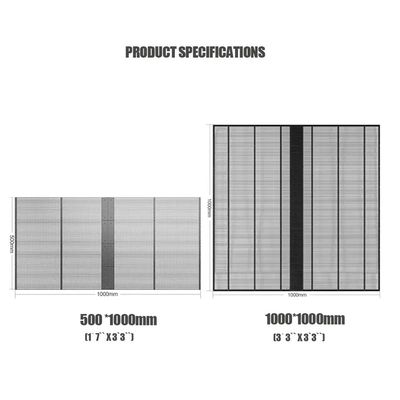 2K-4K 풀 컬러 유연 투명 LED 화면 1000mm X 1000mm 캐비닛