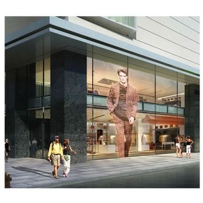 풀 컬러 유연 투명 LED 화면 광고 LED 디스플레이 사용자 지정 크기
