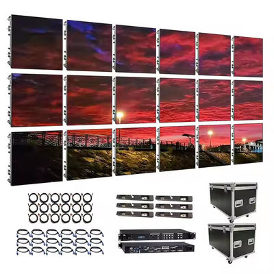 1R1G1B1W 야외 임대 LED 디스플레이 스크린 SMD1921 LED 배경 임대